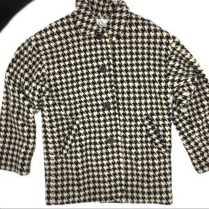 Kristen Blake Houndstooth Coat